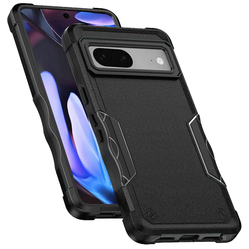 For Google Pixel 9A Slim Tough Shockproof Hybrid Heavy Duty 2in1 Dual Layer TPU Bumper Rugged Rubber Defend Armor Case Cover