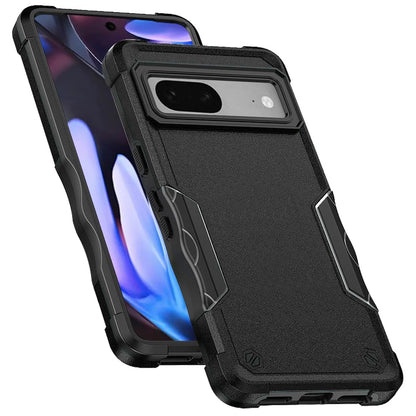 For Google Pixel 9A Slim Tough Shockproof Hybrid Heavy Duty 2in1 Dual Layer TPU Bumper Rugged Rubber Defend Armor Case Cover
