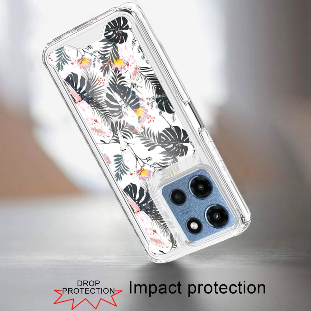 For Motorola Moto G Play 5G 2026 Beautiful TPU Design, Slim Shockproof Soft Cover for Women and Girls, Stylish Protective Case Cover