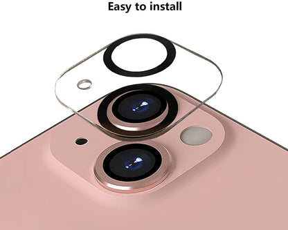 For Samsung Galaxy A37 Camera Lens Protector HD Clear 2.5D Tempered Glass with Black Edge, Case-Friendly, Ultra-Thin, Easy to Install Protector Clear Black