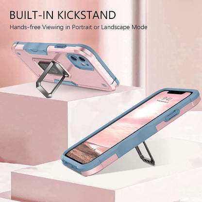 For Samsung Galaxy S25+ S25 Plus /S24+ Heavy Duty Hybrid 2in1 Hard PC & TPU Rugged Bumper Shockproof with Magnetic Ring Kickstand Case Cover