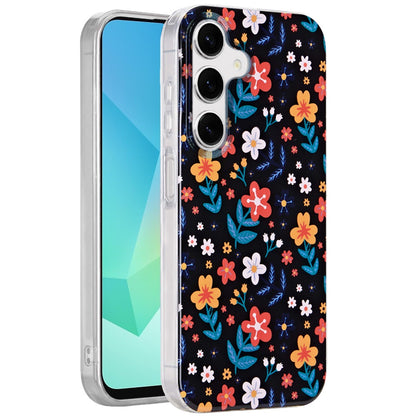 For Samsung Galaxy A16 5G Fashion Layer Design Slim IMD TPU Protective, Shockproof Hybrid Stylish Durable Hard PC Case Cover