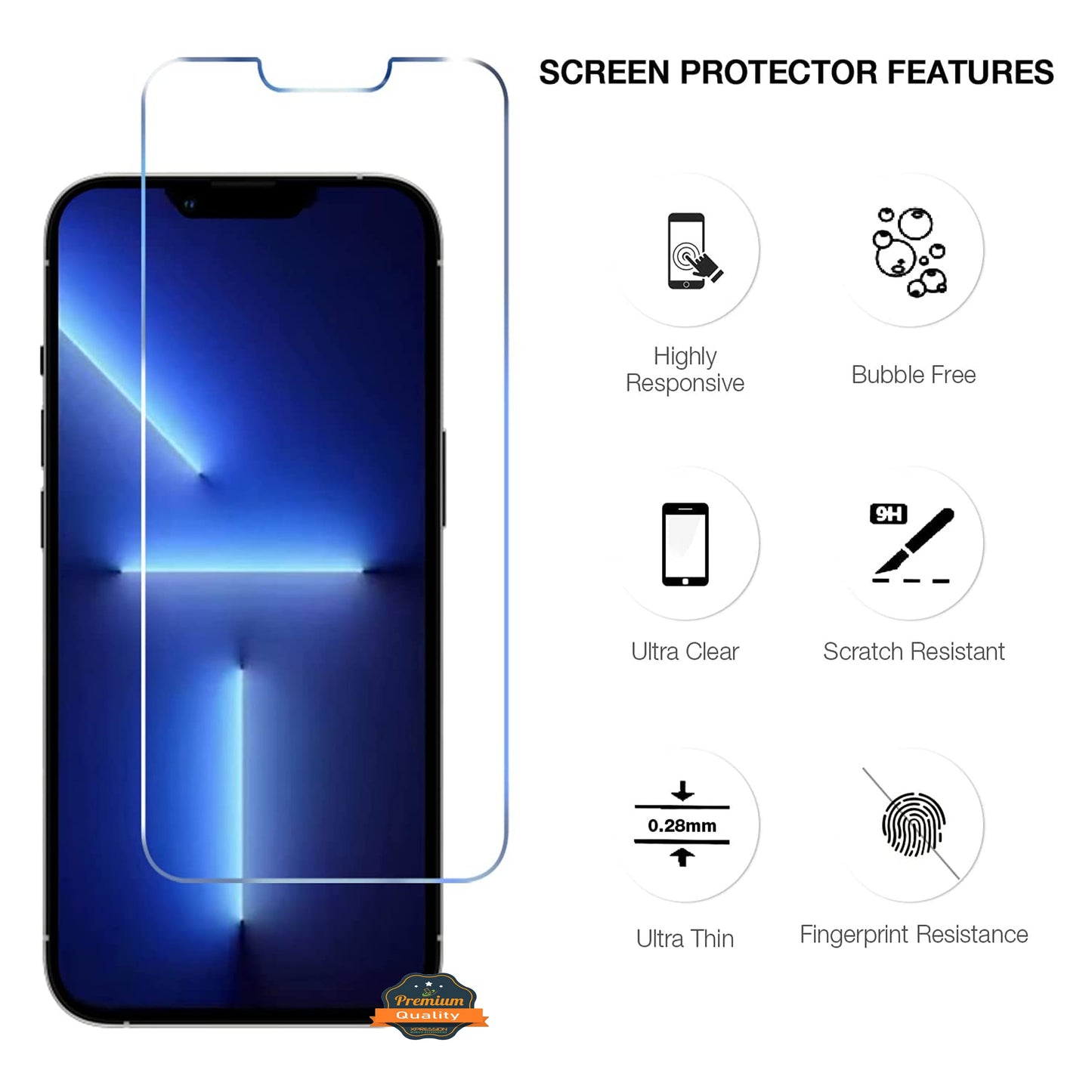 For Google Pixel 10 Pro XL Screen Protector Tempered Glass LCD Clear Film Protective Glass Protector Transparent