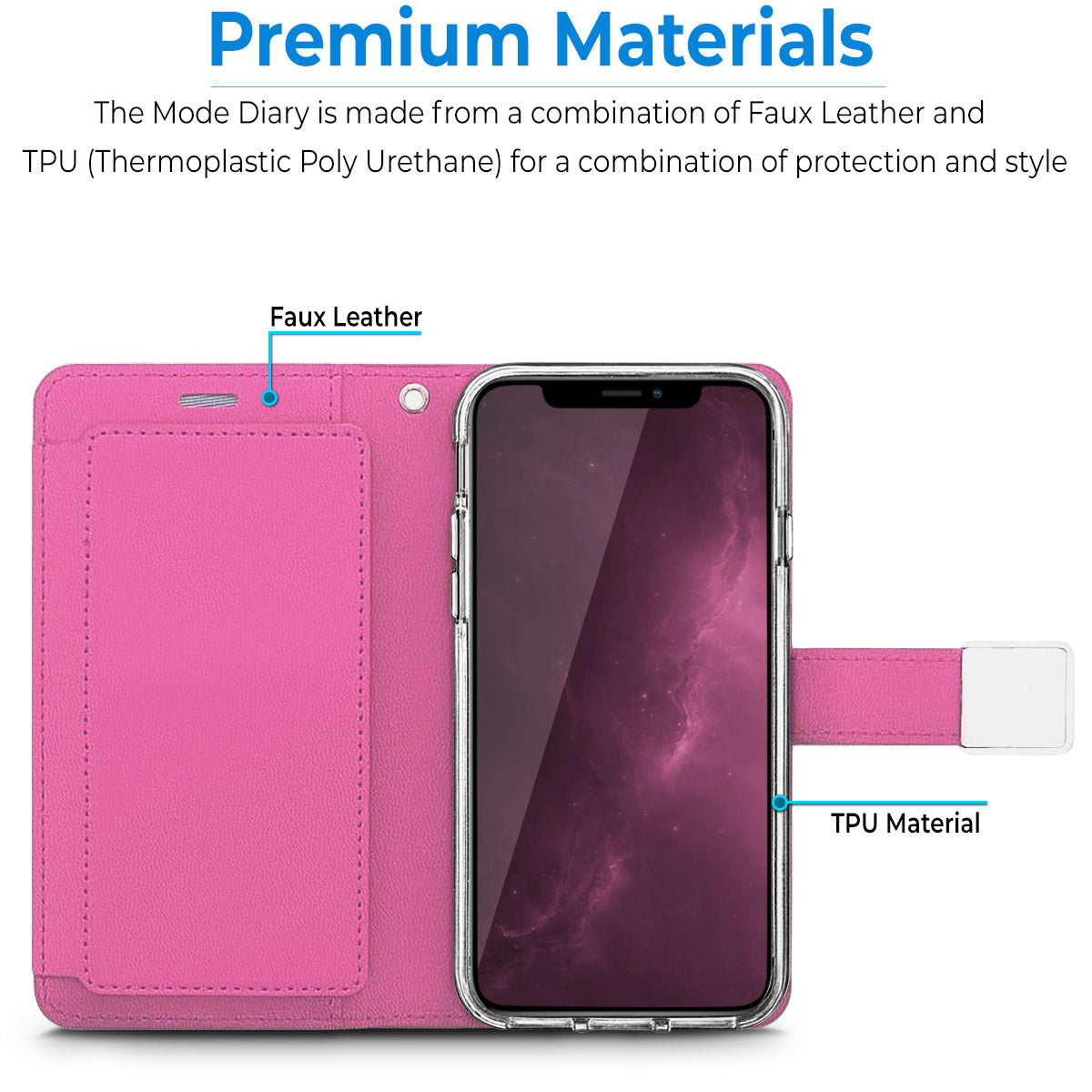 For Motorola Moto G Power 5G 2026 PU leather Wallet 6 Card Slots folio with Wrist Strap & Kickstand Pouch Flip Shockproof Case Cover Pink