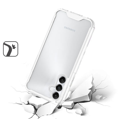 For Apple iPhone 17 Pro Max Clear Colored Shockproof Transparent Hard PC + Rubber TPU Hybrid Bumper Shell Slim Protective Case Cover Clear