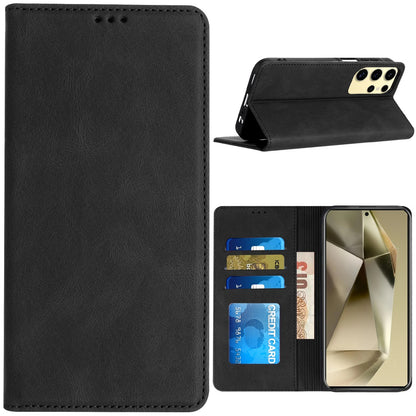For Motorola Moto G 5G 2024 PU Vegan Leather Wallet Card Holder Magnetic Closure Shockproof Protection Secure Grip ID Cash Storage Case Cover Hotpink