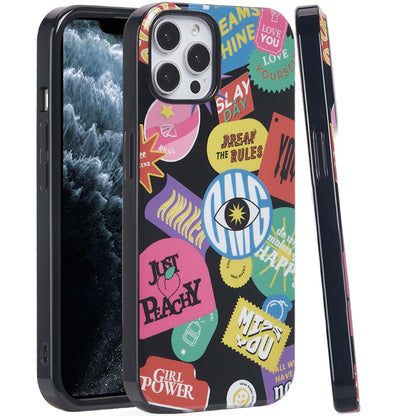 For Samsung Galaxy S20 Fashion Layer Design Slim IMD TPU Protective, Shockproof Hybrid Stylish Durable Hard PC Case Cover