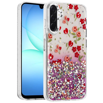 For Samsung Galaxy A17 5G Fashion Beautiful Epoxy Design Hybrid Fashion Stylish TPU Protective, Shockproof Hybrid PC Case Cover