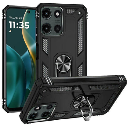 For Motorola Moto G Stylus 5G 2026 /2025 Hybrid Shockproof Durable 360 Degree Rotatable Ring Stand Holder Kickstand Fit Magnetic Car Mount Case Cover