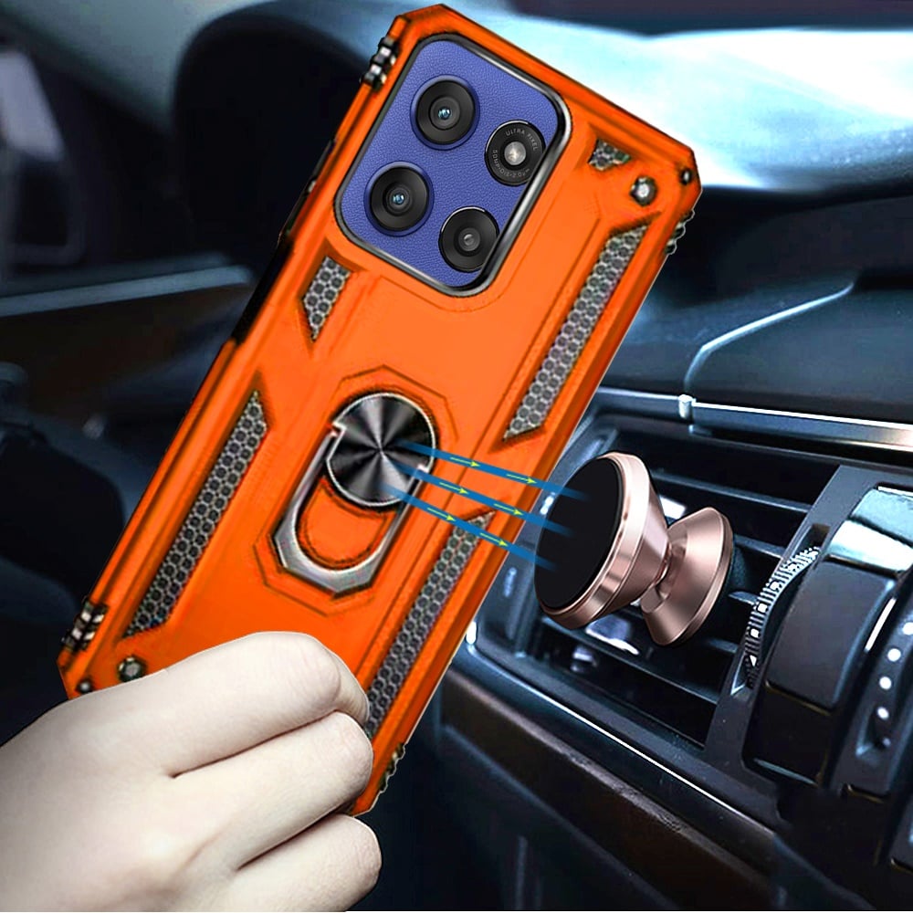 For Motorola Moto G Stylus 5G 2026 /2025 Hybrid Shockproof Durable 360 Degree Rotatable Ring Stand Holder Kickstand Fit Magnetic Car Mount Case Cover