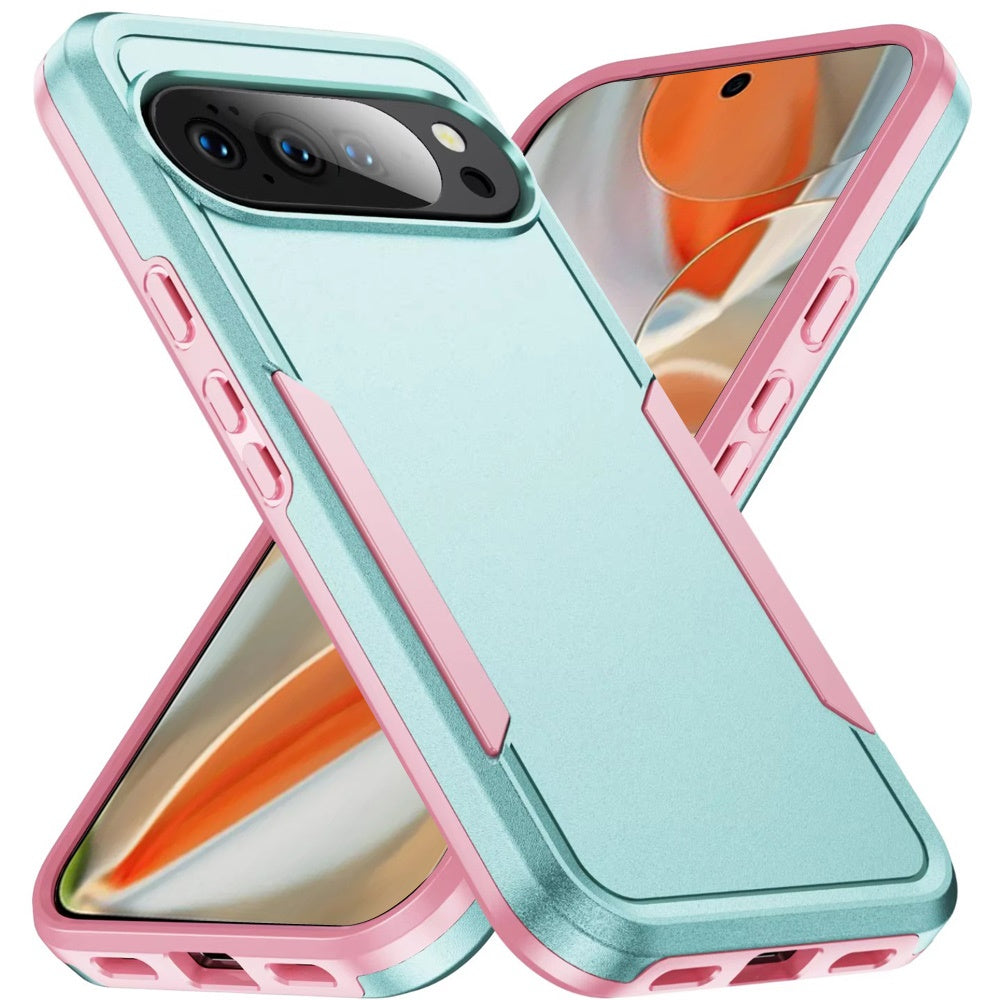 For Google Pixel 10 Pro XL Hybrid Rugged Hard Shockproof Drop-Proof with 2 Layer Protection, Military Grade Heavy-Duty Armor Design Case Cover