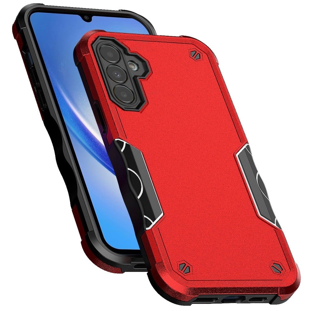For Samsung Galaxy A15 5G Slim Tough Shockproof Hybrid Heavy Duty 2in1 Dual Layer TPU Bumper Rugged Rubber Defend Armor Case Cover