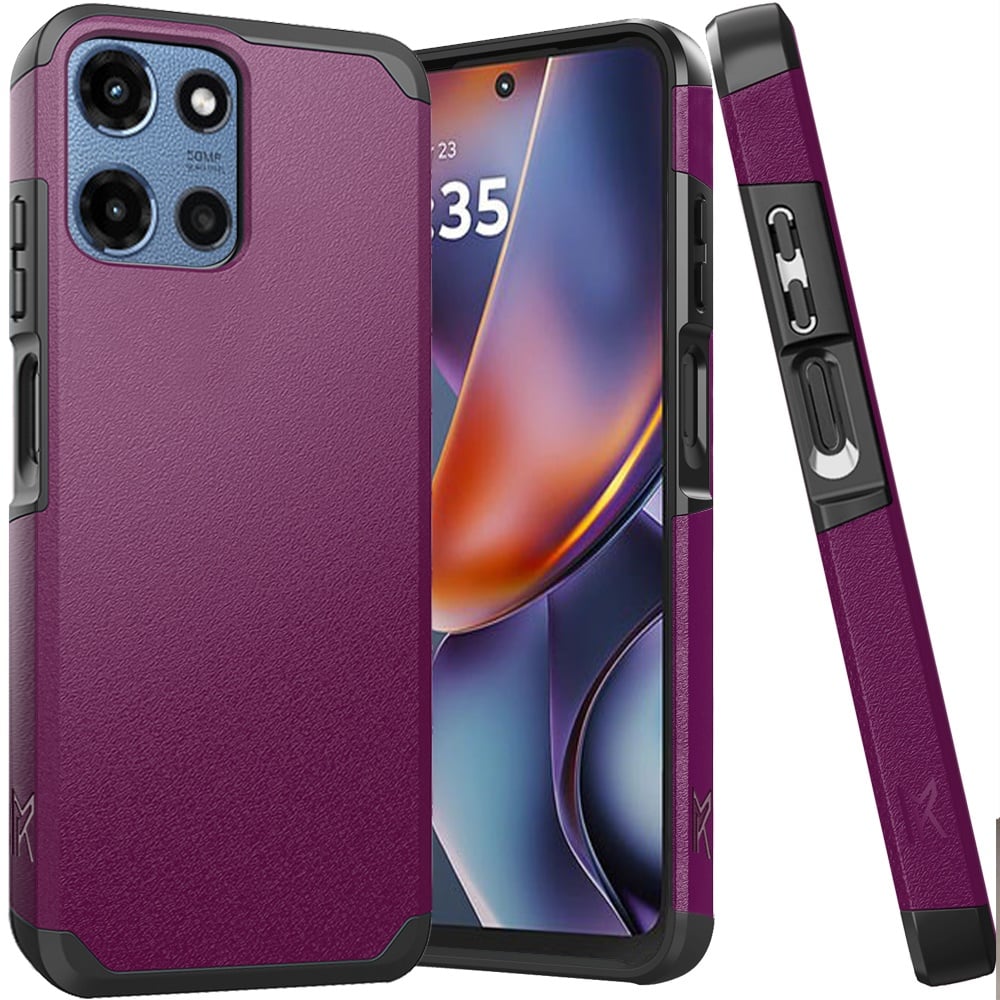 Phone Case for Motorola Moto G 5G 2026 / 2025 Slim Tough Shockproof Heavy Duty Hybrid Armor Anti Slip Durable Grip Dual Layer TPU Protective Hard Shell Cover