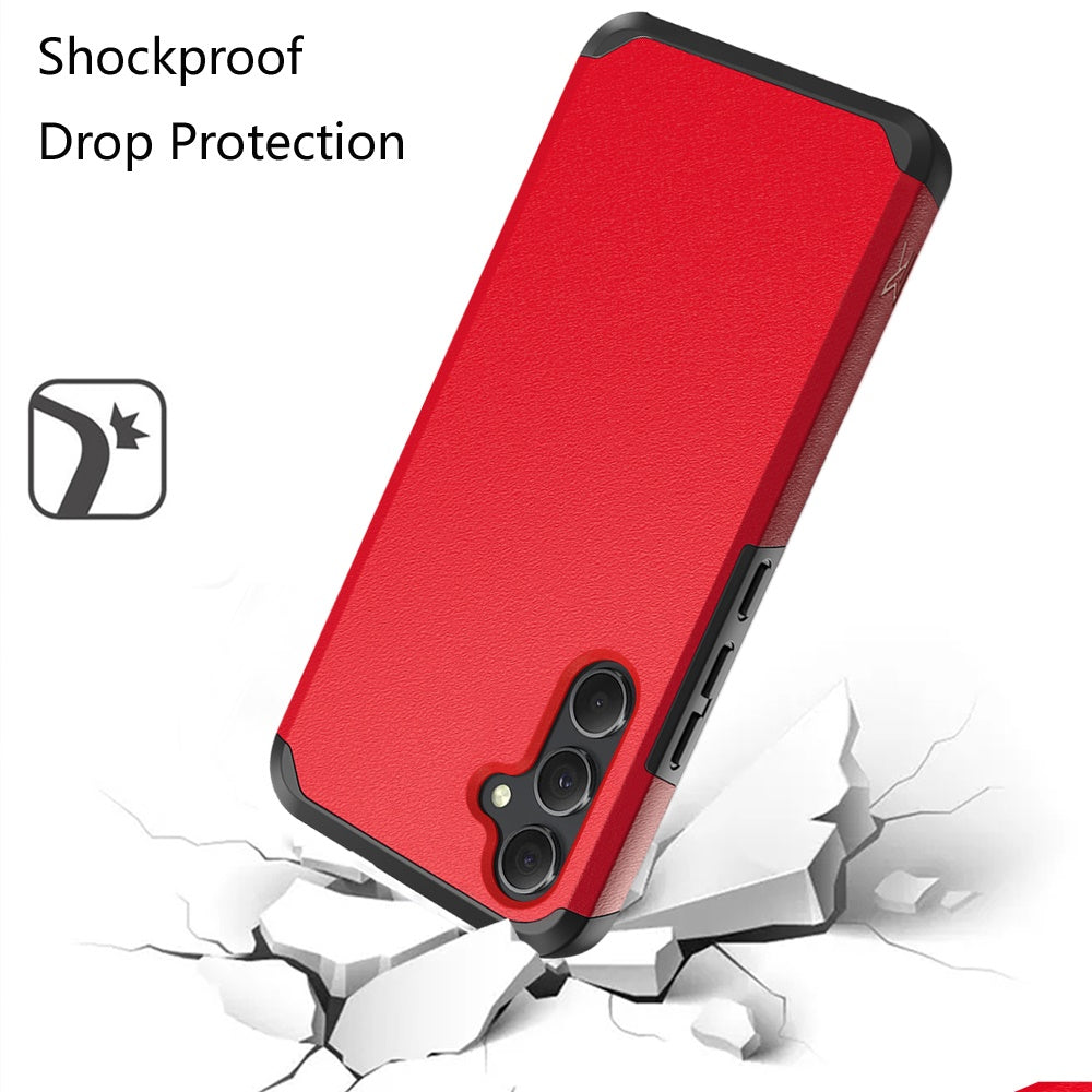 For Samsung Galaxy A36 Fashion Graphic Design Hybrid 2in1 Tough Strong Hard PC TPU Frame, Magnet Mount Friendly, Shockproof Protection Case Cover
