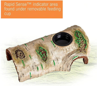 Zilla Rapid Sense Decor Poplar Log [Reptile Supplies] Large - 1 count