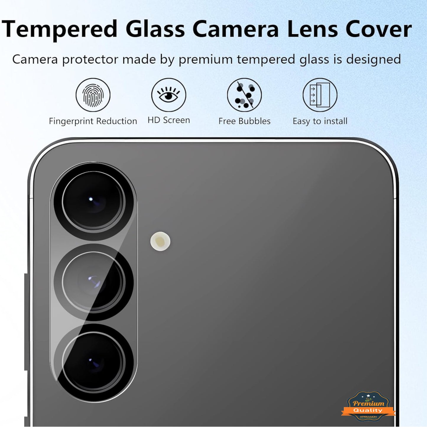 For Motorola Razr+ PLUS 2025 /2024 Camera Lens Protector HD Clear Back Camera Protector Tempered Glass, Case Friendly, Ultra-Thin, Easy Installation Protector Clear