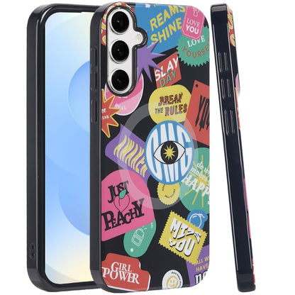 For Samsung Galaxy S25 /S24 Durable Fashion IMD Printed Design TPU Slim Shockproof Protective Case with Stylish Pattern Case Cover