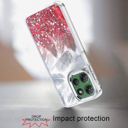 For Motorola Moto G Power 5G 2026 /2025 Fashion Epoxy Glitter Shimmer Design, Hybrid Shockproof TPU, Stylish Sparkle Slim TPU Protective Case Cover