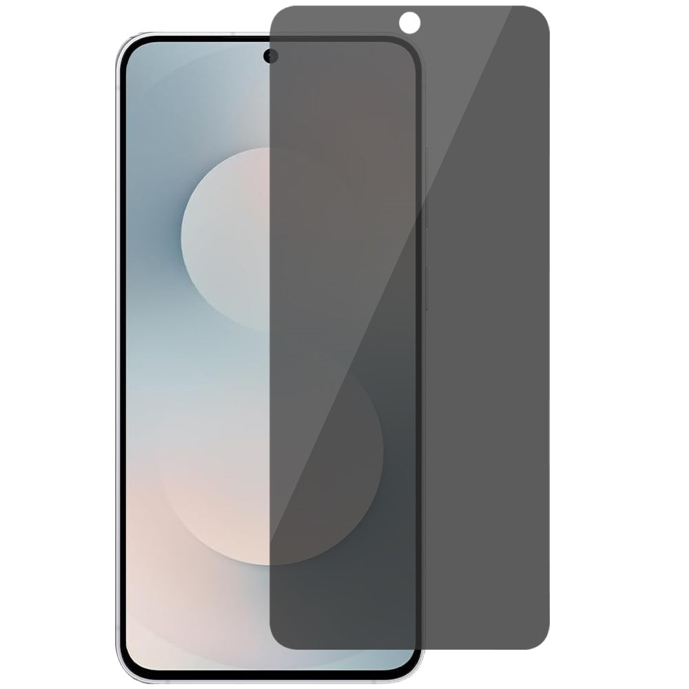 For Samsung Galaxy S25 FE /S25 Fan Edition Privacy Screen Protector, Anti Spy Anti Peeping Tempered Glass Full Protective Film, 9H, Anti Scratch, Easy Install Protector Black