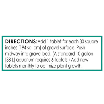 API Root Tabs Plus Iron Promotes Lush Growth of Aquarium Plants [Aquarium Supplies for Aquarium] 10 count