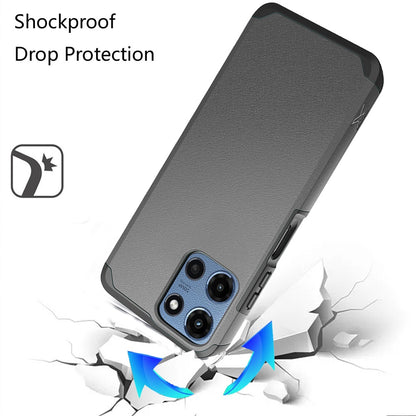 For Motorola Moto G Stylus 5G 2025 Premium Slim Tough 2in1 Hybrid Case Dual-Layer PC TPU Rubber Armor with Shockproof Protection Case Cover