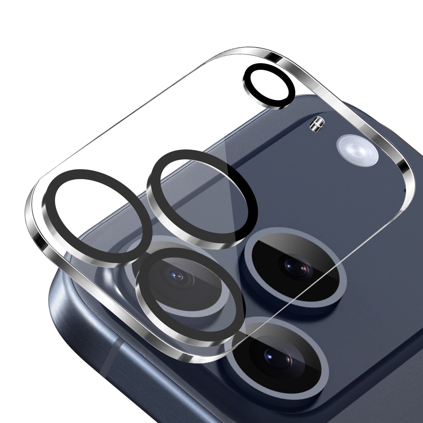 For Apple iPhone 17 /17 Air /17 Pro/ 17 Pro Max Camera Lens Protector HD Clear 2.5D Tempered Glass with Black Edge, Case-Friendly, Ultra-Thin, Easy to Install Protector