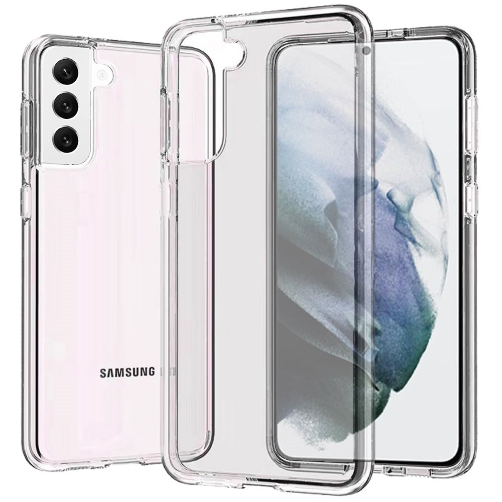 For Samsung Galaxy S26 Ultra Transparent Shock Absorption PC + TPU Rubber Gel Thick 3mm Hybrid Silicone Slim Fit Back Case Cover