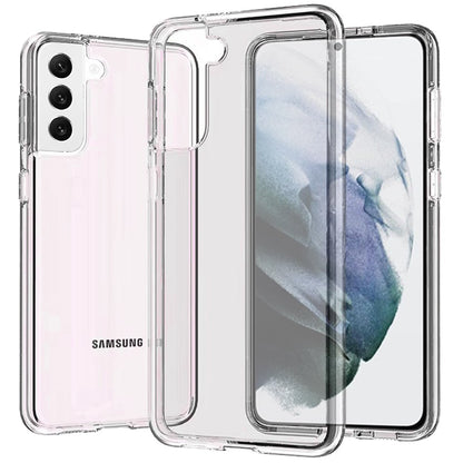 For Samsung Galaxy S26 Transparent Shock Absorption PC + TPU Rubber Gel Thick 3mm Hybrid Silicone Slim Fit Back Case Cover