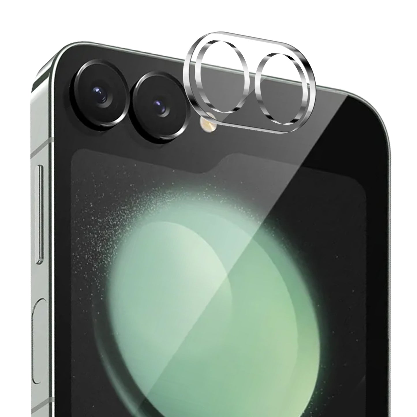 For Samsung Galaxy Z Flip 7 FE Camera Lens Protector HD Clear Back Camera Protector Tempered Glass, Case Friendly, Ultra-Thin, Easy Installation Protector Clear