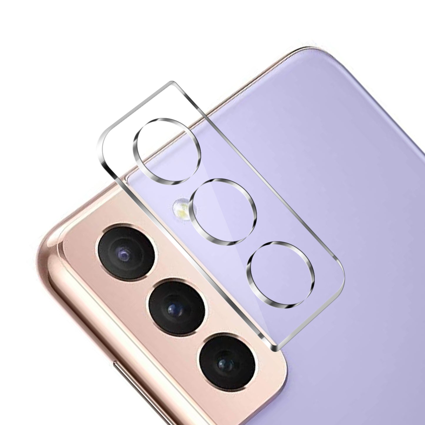 For Samsung Galaxy S22+ Plus Camera Lens Protector HD Clear Back Camera Protector Tempered Glass, Case Friendly, Ultra-Thin, Easy Installation Protector Clear