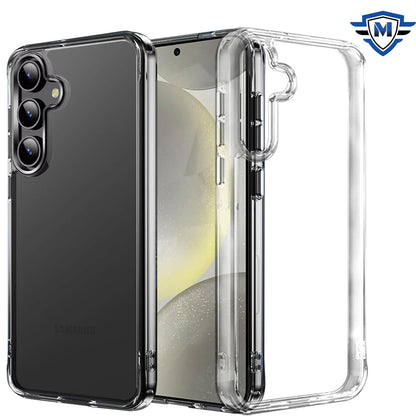 For Samsung Galaxy S24+ Plus Premium Hybrid HD Crystal Clear Hard PC Back, Thick 2.0mm TPU Frame, Slim Fit Case Cover Clear
