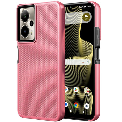 For AT&T Motivate Pro 5G Dual Layer Heavy-Duty Hybrid Rugged Case Rugged Texturized TPU & PC Shockproof Silicone Military Grade Case Cover