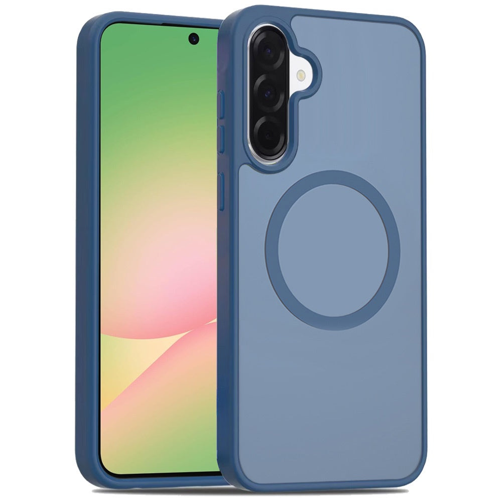 For Samsung Galaxy A57 MagSafe Compatible Case Hybrid Soft TPU Bumper Hard Translucent Matte Back Slim Shockproof Case Cover