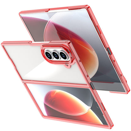 For Samsung Galaxy Z Fold 7 Transparent Hybrid Shockproof Hard PC Slim Durable TPU Bumper Protection Case Cover