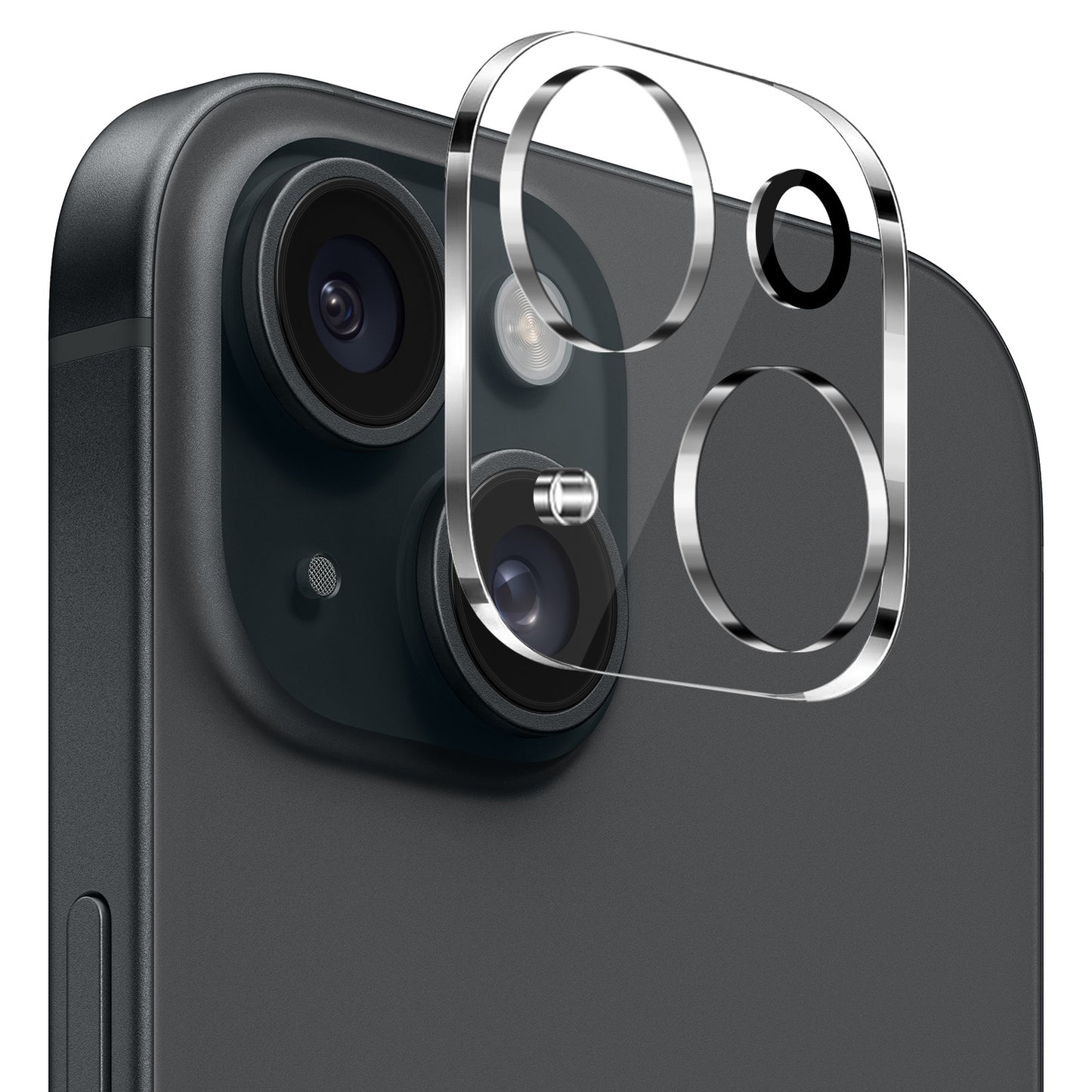 For Apple iPhone 15 Camera Lens Protector HD Clear Back Camera Protector Tempered Glass, Case Friendly, Ultra-Thin, Easy Installation Protector Clear