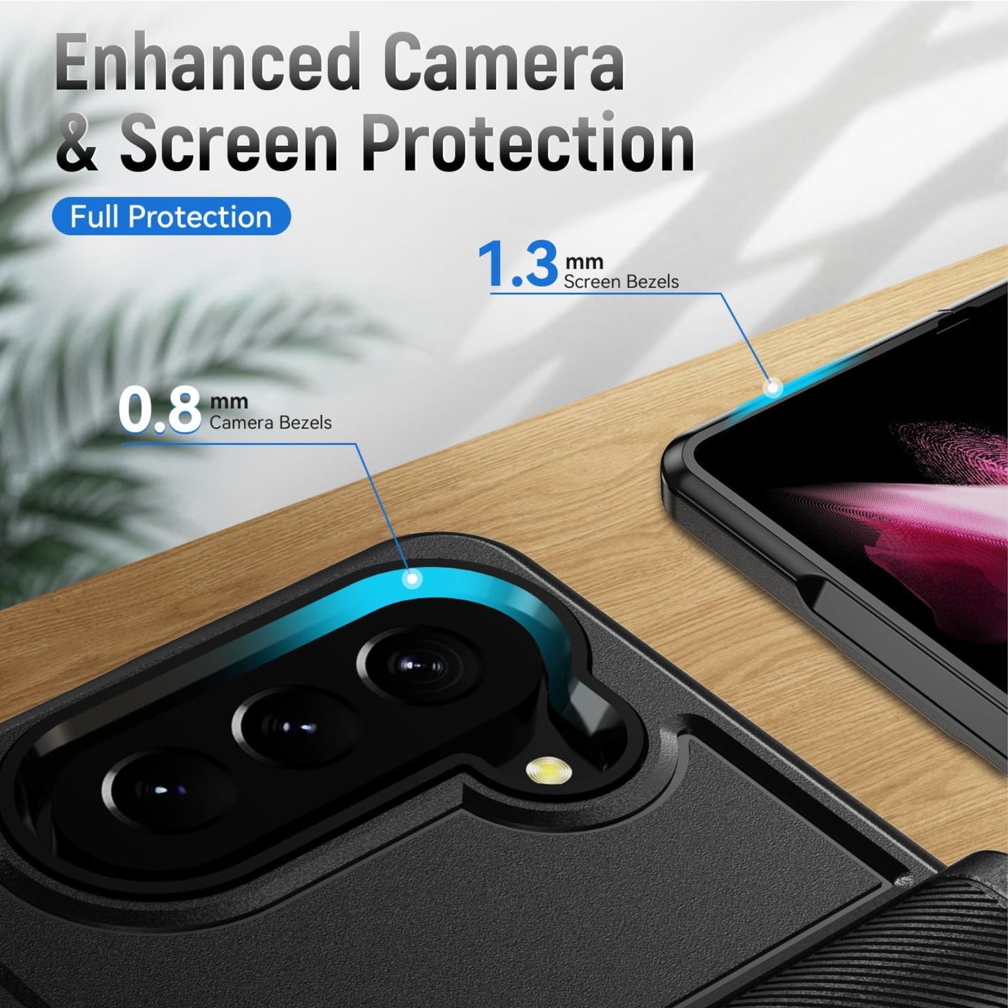 For Samsung Galaxy Z Fold 7 Shockproof Hybrid Dual Layer PC + TPU with Metal Ring Kickstand Heavy Duty Armor Shell Case Cover