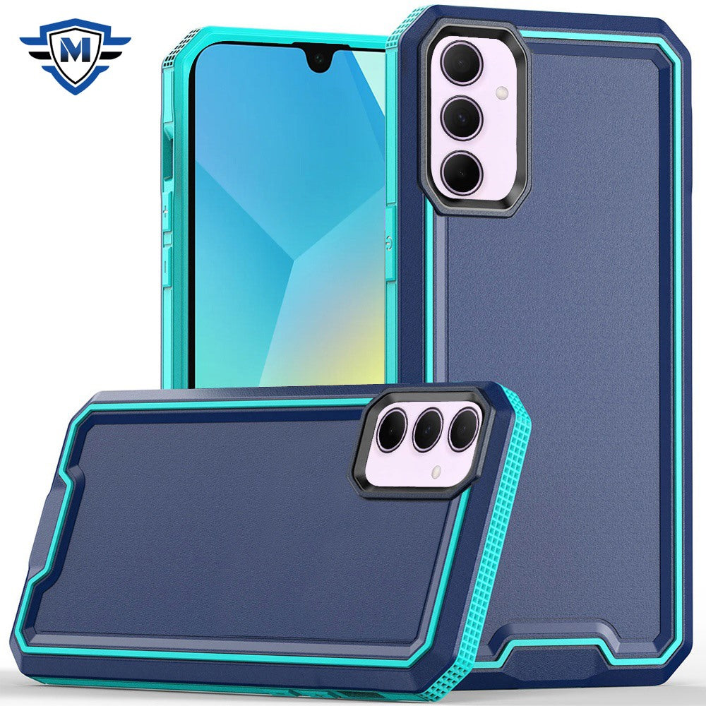 For Samsung Galaxy A16 5G Premium Fused Hybrid Tough Strong Hard PC TPU Rubber Shockproof Drop Protection Impact Case Cover