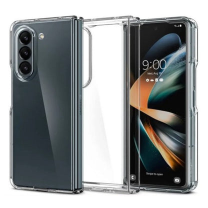 For Samsung Galaxy Z Fold 7 Crystal HD Clear Back Hybrid Case TPU Bumper Frame Slim Shockproof Hard Defender Case Cover Clear