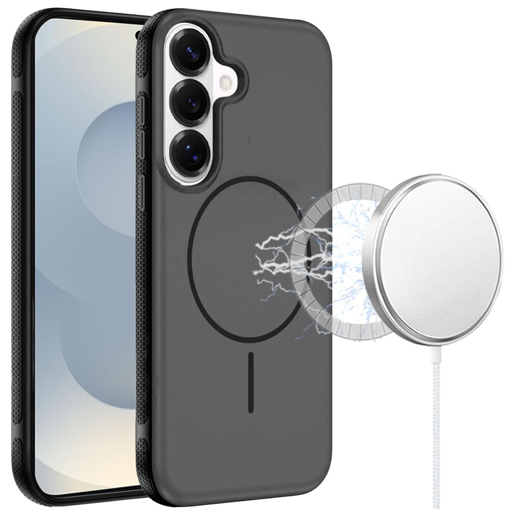 For Samsung Galaxy S26 Super Magnetic Premium Edged Core Matte Thick Hybrid Drop Protection Shockproof Design Case Cover