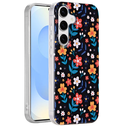 For Samsung Galaxy S25 /S24 Fashion Layer Design Slim IMD TPU Protective, Shockproof Hybrid Stylish Durable Hard PC Case Cover