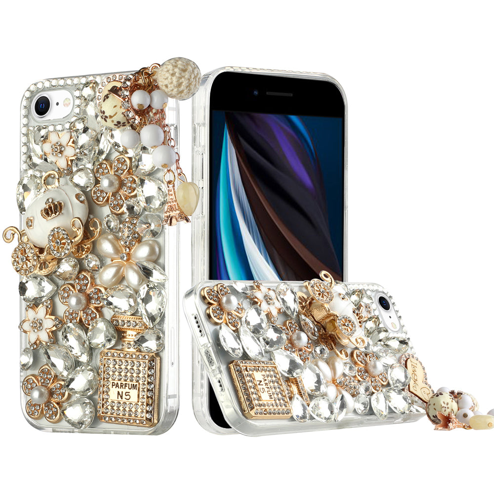 For Motorola Razr+ PLUS (2025 /2024) Bling Crystal 3D Full Diamonds Luxury Sparkle Rhinestone Hybrid Protective Case Cover