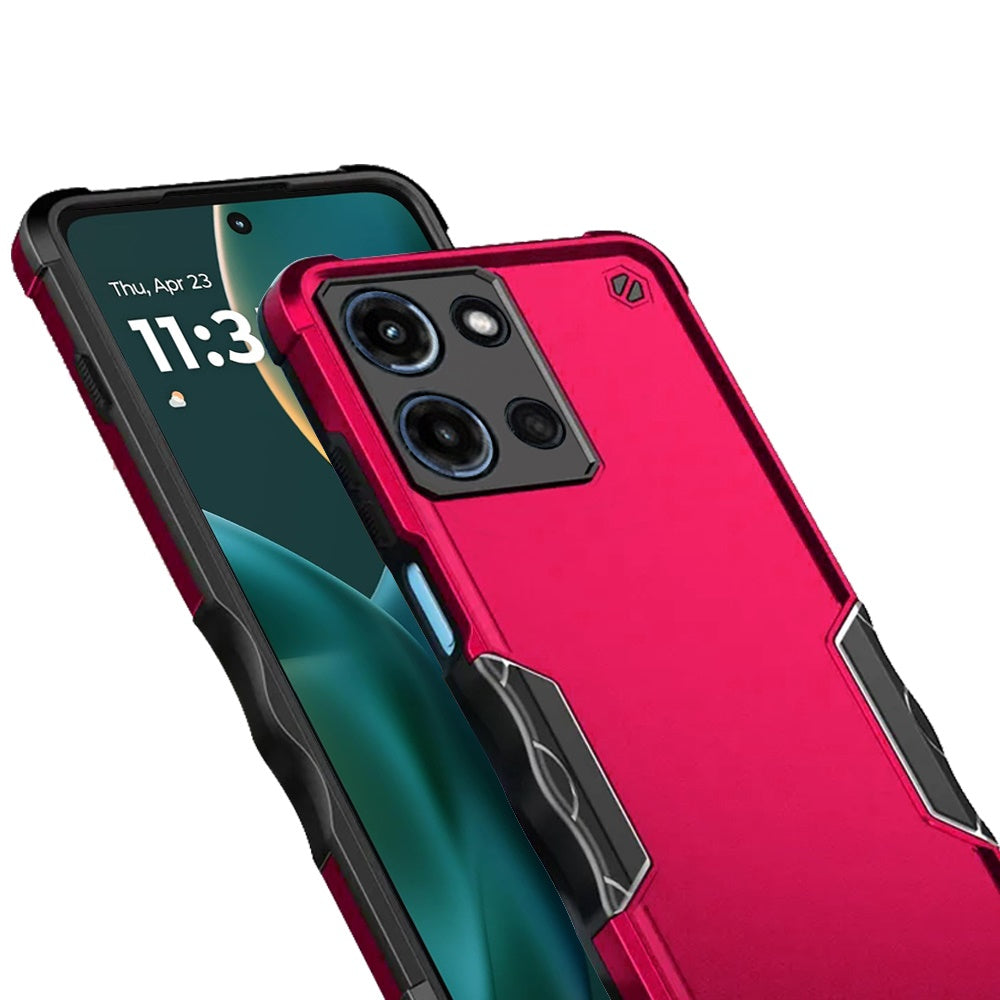 For Motorola Moto G Stylus 5G 2025 Slim Fit Back Hybrid Lightweight Shockproof 2-in-1 Hybrid Hard PC Bumper Frame Armor Protection Case Cover