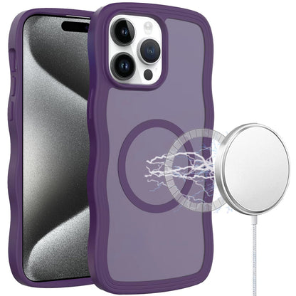 For Apple iPhone 16 Pro Max Grip Hand Magnetic Hybrid Case Shockproof Protection Matte Skin Rubber TPU + PC Case Cover