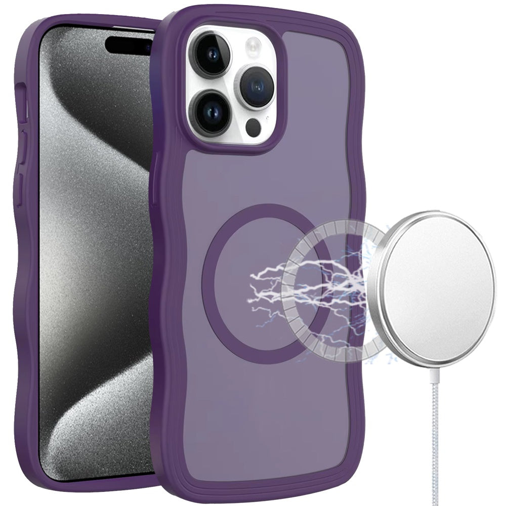 For Apple iPhone 13 Pro Max Grip Hand Magnetic Hybrid Case Shockproof Protection Matte Skin Rubber TPU + PC Case Cover