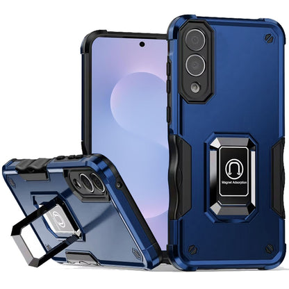 For Samsung Galaxy S25 EDGE Hybrid Stand Magnetic Ring Holder Kickstand Heavy Duty Rugged Drop Silicone & Hard PC Shockproof Case Cover