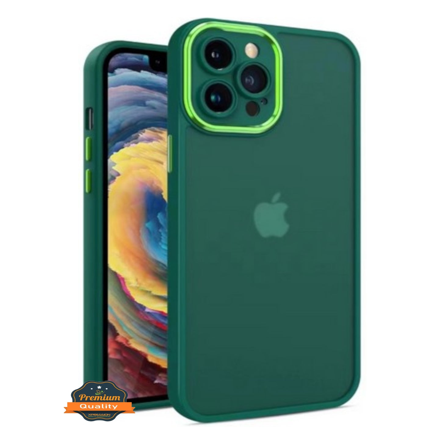 For Samsung Galaxy A16 5G Translucent Hybrid Matte Frosted Slim Fit Ultra-Thin Protective TPU Edges Bumper Frame Case Cover