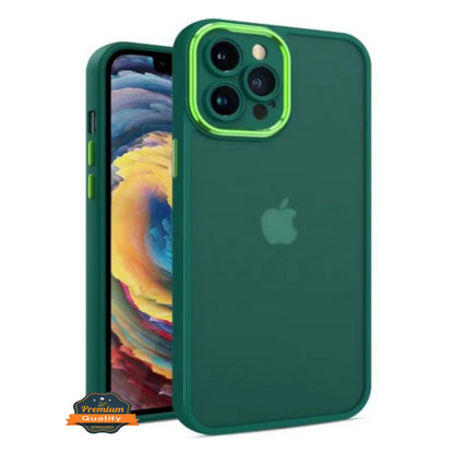 For Samsung Galaxy A16 5G Translucent Hybrid Matte Frosted Slim Fit Ultra-Thin Protective TPU Edges Bumper Frame Case Cover