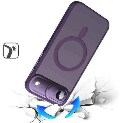 For Apple iPhone 17 Air (6.6") Complete Protection HQ Matte Translucent Hybrid Shockproof w/ Camera Protector Compatible with MagSafe Case Cover