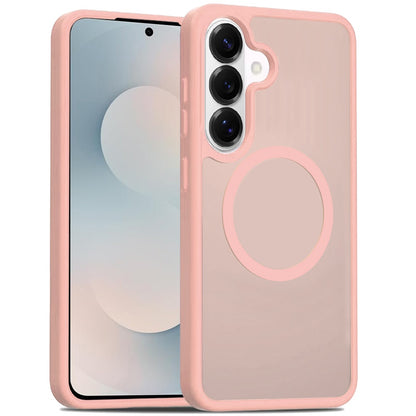 For Samsung Galaxy S26+ / S26 Plus MagSafe Compatible Integrated Technology Clean Transparent Hybrid Armor TPU Frame Case Cover