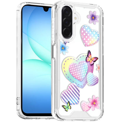 For Samsung Galaxy A17 5G Beautiful TPU Design, Slim Shockproof Soft Cover for Women and Girls, Stylish Protective Case Cover